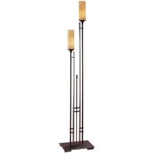   Light Twin Floor Lamp from the Metra Collection
