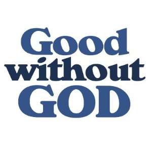  Good without God Button Arts, Crafts & Sewing