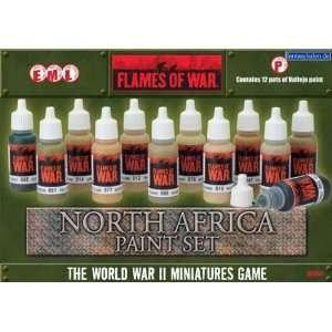  Flames of War North Africa Paint Set Toys & Games