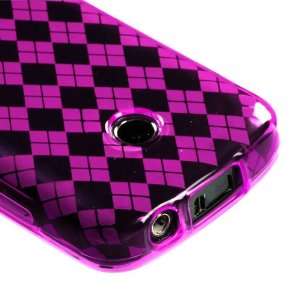  Samsung T528G Candy Protector Case   Hot Pink Check Cell 