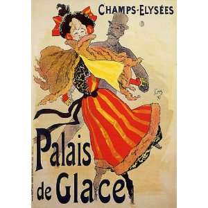 com PALAIS DE GLACE CHAMPS ELYSEES FRANCE ICE SKATING COUPLE DANCING 