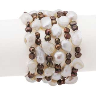 Genuine Freshwater Cultured Pearls 46 Endless Necklace  