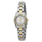 Caravelle by Bulova Womens 45L83 Crystal Accented Silver Dial Watch