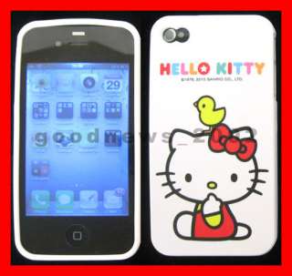   Apple iPhone 4G 4GS   Hello Kitty Skin Hard Case Phone Cover Accessory