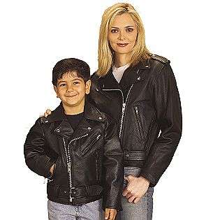 Womens Leather Motorcycle Jacket  Excelled Clothing Womens Outerwear 
