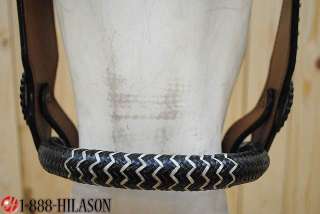 322 Western Horse Bitless Bridle Headstall Bosal Reins  