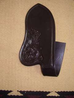 Western Saddle Replacement Right Fender Horse Tack Dark Oil Tooled 
