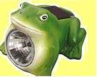 solar powered frog ornamental animal rock led garden lights outdoor