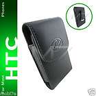  PREMIUM LEATHER POUCH CASE FOR MOST HTC PHONES COVER WITH BELT CLIP