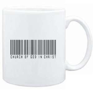 Mug White  Church Of God In Christ   Barcode Religions  