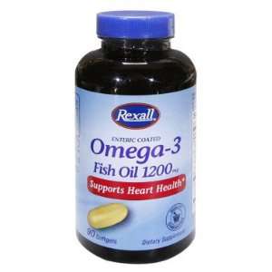  Rexall Fish Oil 1200 mg   Softgels, 90 ct Health 