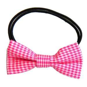  Ruby Pink Classic Sweet Ivy Ribbon Bow Beauty