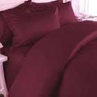 Scala 400 Thread Count 100% Egyptian Cotton SOLID Burgundy Twin Flat 