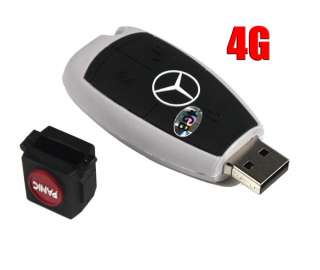 4GB 4G Mercedes Benz Key USB Flash 2.0 Drive Memory Stick  
