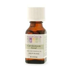 Aura Cacia   Cardamom Seed   Essential Oils 1/2 oz Beauty