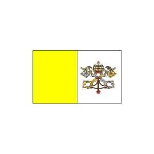 Vatican Flag 5ft x 8ft Nylon