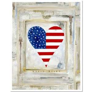   All American Love by Salvatore Principe Framed Giclee Art Electronics