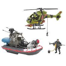 True Heroes Boat & Helicopter Military Mobile Squad   Toys R Us 