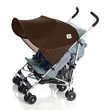 Protect a Bub UPF 50+ Classic Twin Stroller Sunshade   Brown   Protect 