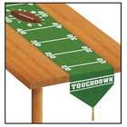  Company Lets Party By Beistle Company Game Day Football   Table Runner