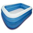 Sizzlin Cool 120X72X18 Frosted Family Pool