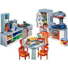 Playmobil Family Home Kitchen with Dinette Set   Playmobil   ToysR 