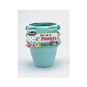  24 Packs of 2 Assorted Color Plastic Planters 3