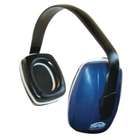 R3 SAFETY Noise Ear Muffs, Dual Headband, Non Deforming, Black