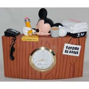  Mickey Mouse Desk Clock Toys & Games