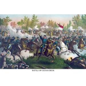  Battle of Cedar Creek Belle Grove 1864 12 x 18 Poster 