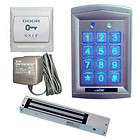 Waterproof Backlit Keypad w/ 600Lbs Magnetic Lock Set