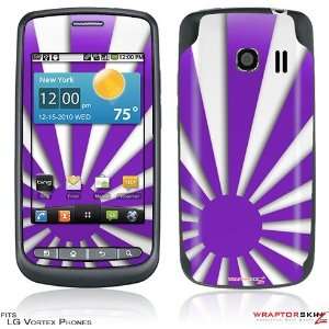 LG Vortex Skin   Rising Sun Japanese Flag Purple by 