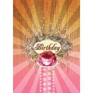 Birthday Emblem Birthday Card by Papaya 