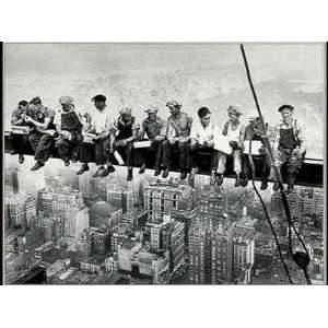  Lunchtime Atop A Skyscraper 1932 Poster Print