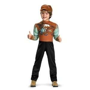 Tow Mater Classic Muscle Costume Small/petite 2t