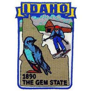  Idaho State Map Patch 3 Patio, Lawn & Garden