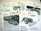 International Scraper Brochures 1964 1974 Lot of 5