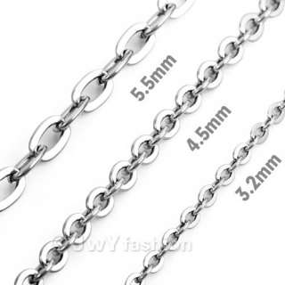 MENS Stainless Steel Necklace Twist Chain 11 29 vj749  