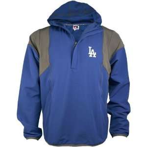  Los Angeles Dodgers Barracuda Half Zip Jacket Sports 