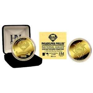   Phillies   2008 NL East Division Champions   24KT Gold Coin