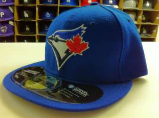   59FIFTY MLB FITTED TORONTO BLUE JAYS GAME HOME ROYAL HATS CAPS  