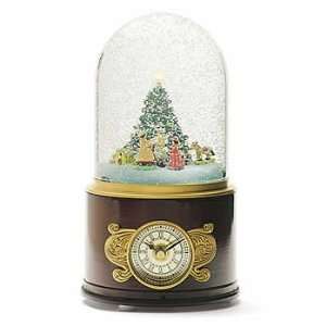 Holiday Time Musical Clock Snowglobe 