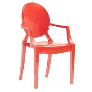 Anime Acrylic Chair Red Set Of 2   106103