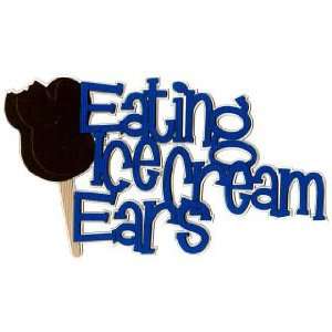  Eating Ice Cream Ears Laser Title Cut