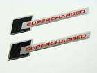 carbon fiber supercharged supercharger emblems red expedited 