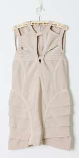 Khaki Classic Special design elengant Bodycon Bandage Dress  Sz.XS L 