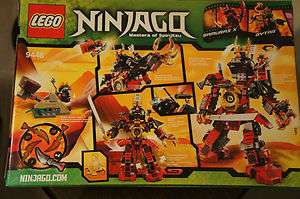 Lego Ninjago Samurai X Mech Robot 9448 w/ 3 minifigures ninja nya 