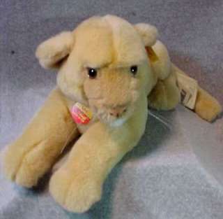 Leo the Lion is in new condition. There is no damage or wear. We are 