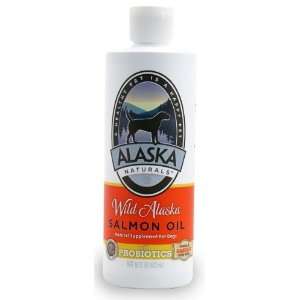 Alaska Naturals Wild Alaska Salmon Oil Probiotics for Dogs (16 oz 