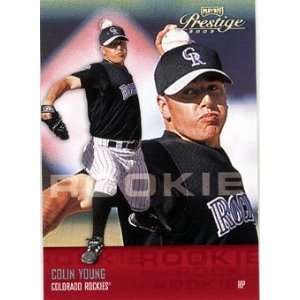 2003 Playoff Prestige Colin Young RC
